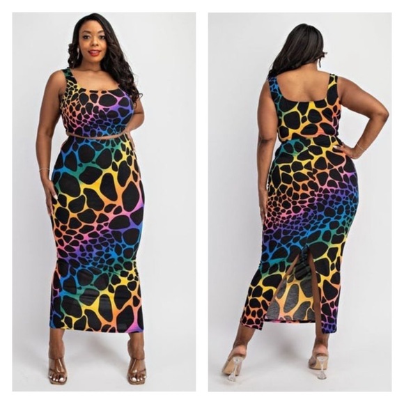 ➕ Multicolor Skirt Set - Picture 3 of 3